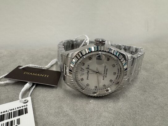 Armbåndsur PHILIP WATCH 31MM 3H W/SILVER W/DIAM D