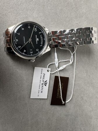 Armbåndsur PHILIP WATCH MUSEUM 40MM AUTO BLACK DIAL SS