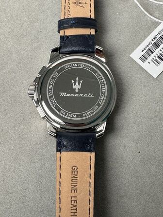 Armbåndsur MASERATI SUCCESSO EXT 44MM CHR SS BLUE DIA BLU ST