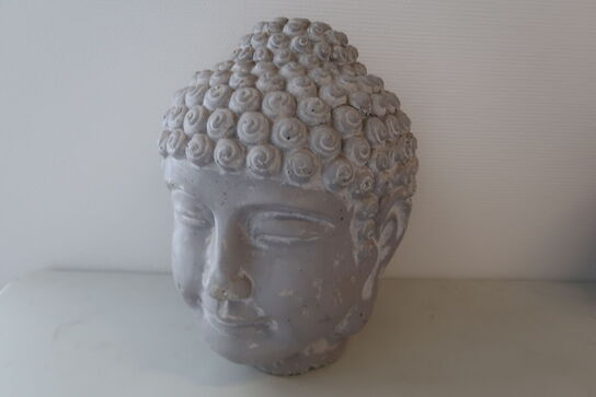 Udendørs Beton hoved - TUNGT