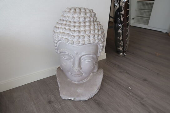 Udendørs Beton hoved - TUNGT