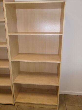 Reol, laminat, trælook