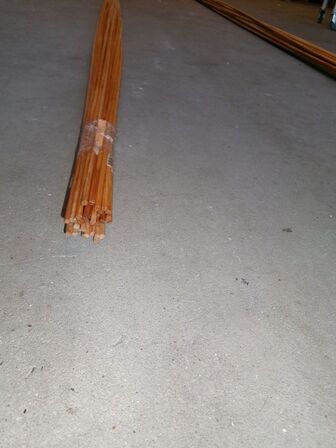 32 stk. rundstokke, Ø 8mm