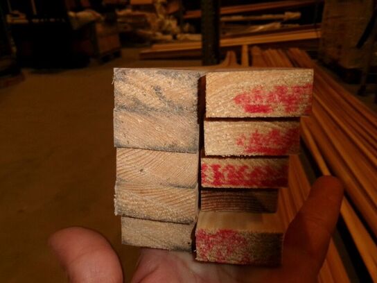 42 meter forrammetræ 33x18 mm