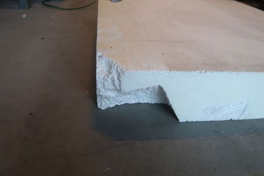 Flamenco plade, hvid