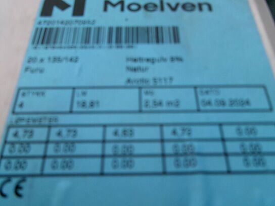 32 løbende meter heltrægulv 8 %