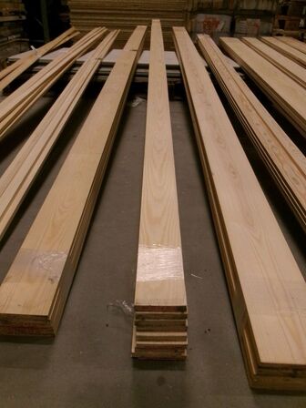 42 meter forrammetræ 90x18 mm