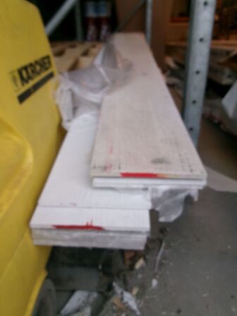 8 stk. eternitplanker med træmønster 181x9 mm