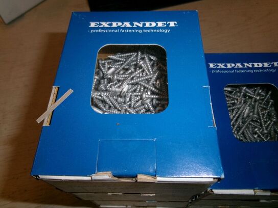 7 ks spånskruer, udendørs