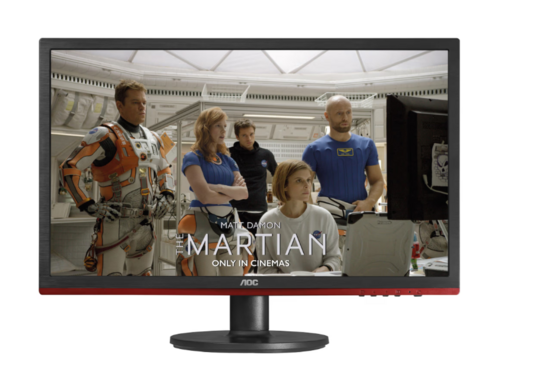 AOC G2460VQ6 24" gaming PC-skærm - sort