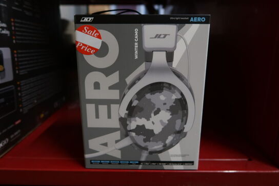 2 stk. JLT Aero gaming headset (winter camo)