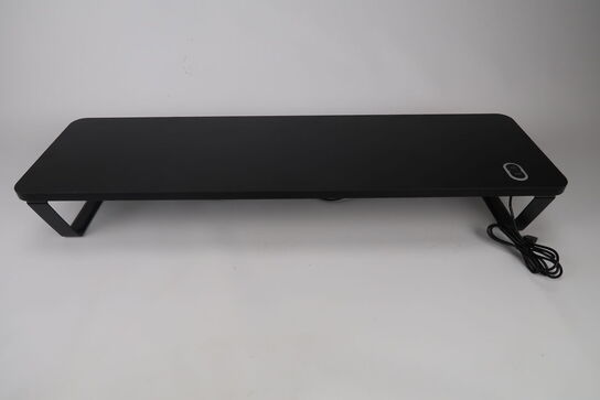 Gaming Monitor Riser with Infinity Mirror Lighting