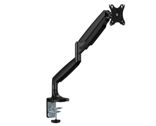 Essentials Single Gas skærm-arm (sort)