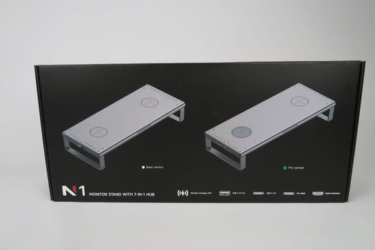 N1 monitor stand with 7-in-1 hub Pro