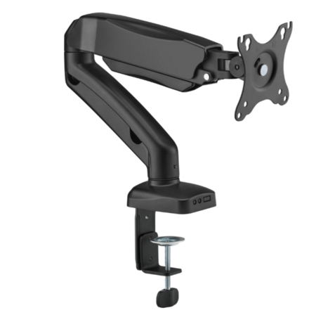 Essentials Single Spring skærm-arm (sort)