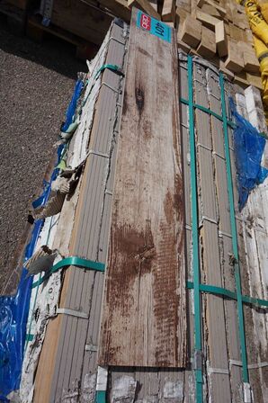 Restparti Gulvfliser med træstruktur Terra/beige (MOMSFRI) 