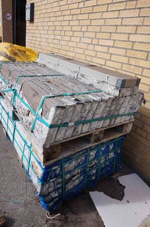 Restparti Gulvfliser med træstruktur Maple/Coffee  (MOMSFRI) 