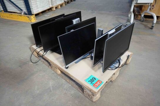 7 stk ass Monitorer (MOMSFRI) 