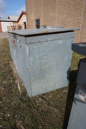 Stor værktøjskasse Galvaniseret opdelt (MOMSFRI) 