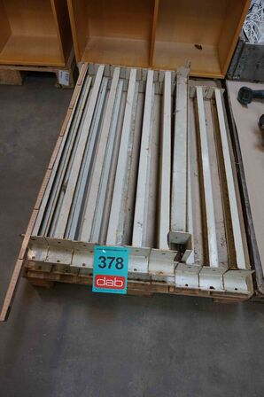 16 stk Tværstykker til vanger i pallereol (MOMSFRI)