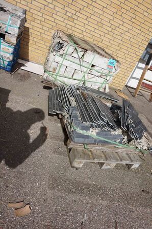 Stort parti Skiffer til vægbeklædning (MOMSFRI) 