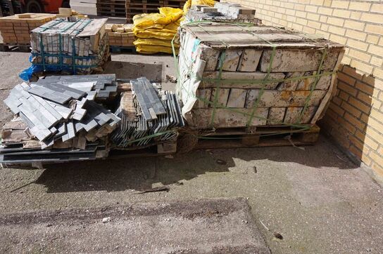 Stort parti Skiffer til vægbeklædning (MOMSFRI) 