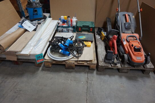 Blandet oprydning af værksted (MOMSFRI) 