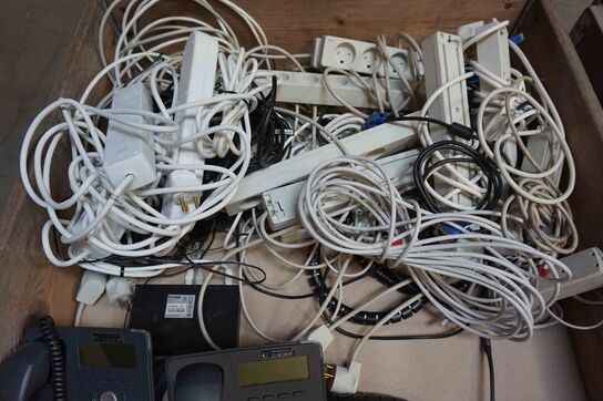 Restparti forlængerledninger og IT kabler m.m. (MOMSFRI) 