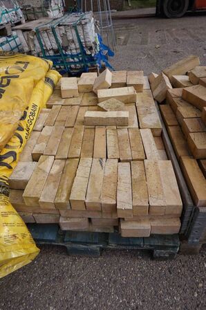 Restparti mursten og vintermåtter (MOMSFRI)