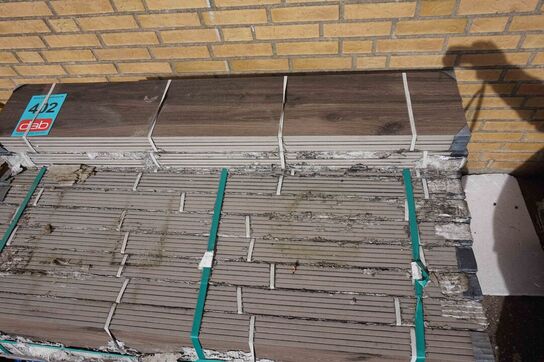 Restparti Gulvfliser med træstruktur Maple/Coffee  (MOMSFRI) 