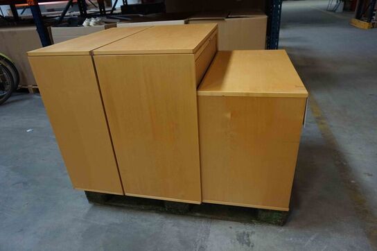 3 stk ass Kontor moduler (MOMSFRI) 