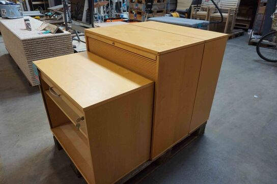 3 stk ass Kontor moduler (MOMSFRI) 