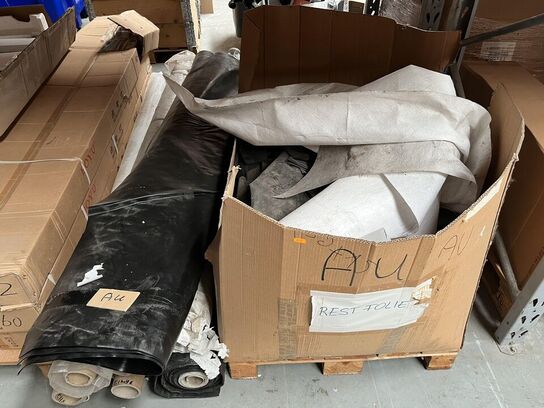 Diverse folie/plastdug