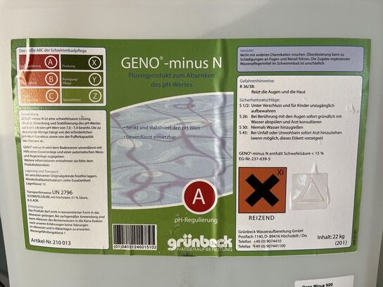 pH regulering til pool mv.