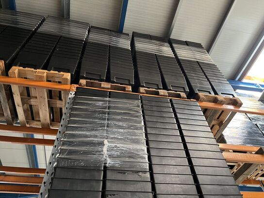 Stort parti filterkasser og låg