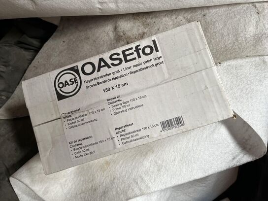 Diverse folie/plastdug