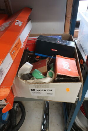 Div. Skruer, gevindstænger, klinger m.m.