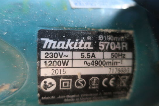 2 stk, vinkelsliber, rundsav og bajonetsav MAKITA 