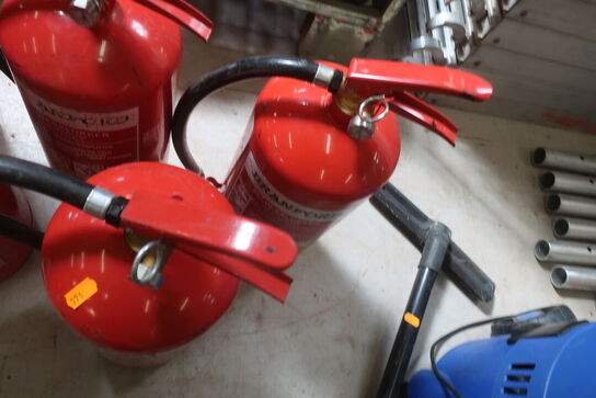 5 stk. pulverslukker 