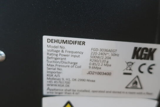 Affugter KGK FGD-3036AEGT