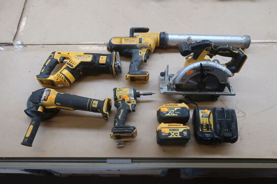 5 stk. elværktøj DEWALT