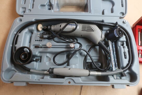 Skruer, dremel, bitz, gummiringe