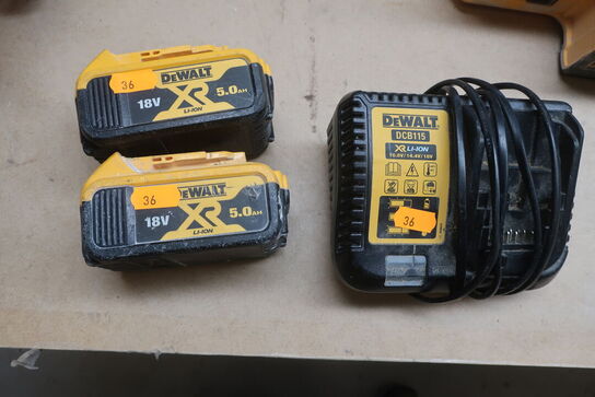 4 stk. elværktøj DEWALT