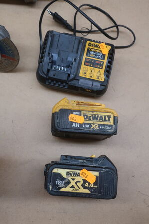 4 stk. elværktøj DEWALT