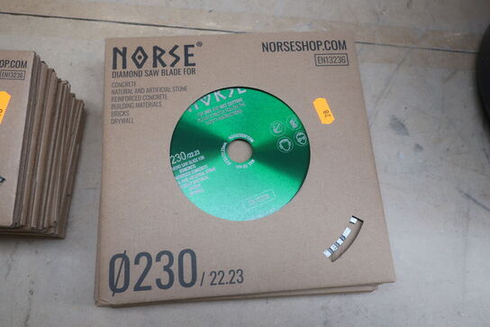 17 stk. diamantklinger NORSE 