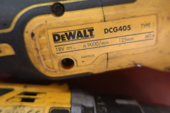 7 stk. elværktøj DEWALT 