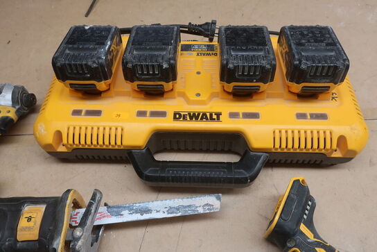 7 stk. elværktøj DEWALT