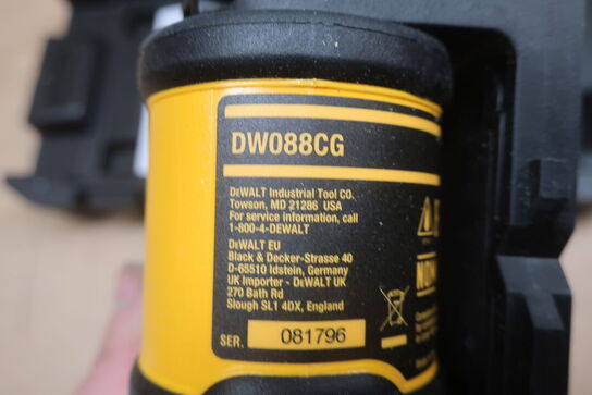 Krydslinjelaser DEWALT DW088CG