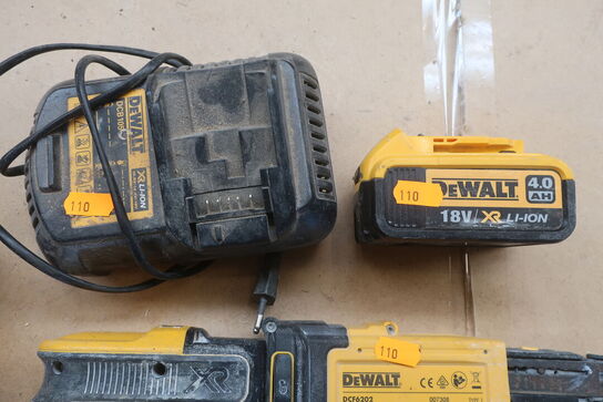 4 stk. elværktøj DEWALT