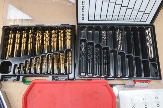 Topnøglesæt,bor og pakninger